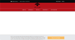 Desktop Screenshot of anishinabek.ca